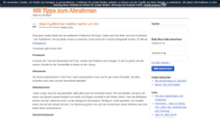 Desktop Screenshot of abnehmtipps.at