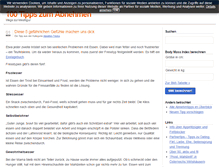 Tablet Screenshot of abnehmtipps.at